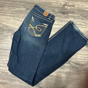 BKE denim Sabrina boot XL